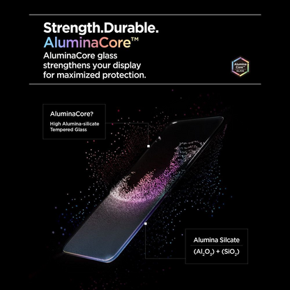Folie de protectie Ecran Spigen GlastR Align Master Slim pentru Apple iPhone 17 Pro, Sticla Securizata, Full Glue, Set 3 bucati AGL10103
