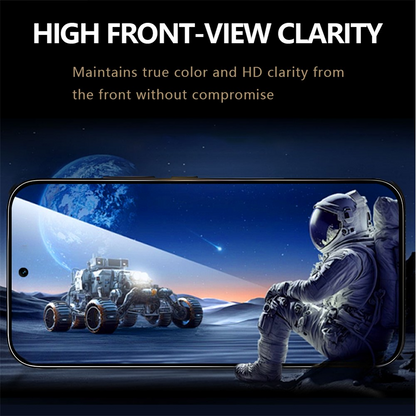 Folie de protectie Ecran Privacy Lereach pentru Xiaomi 17T Pro, Sticla Securizata, Full Glue, Set 2 bucati