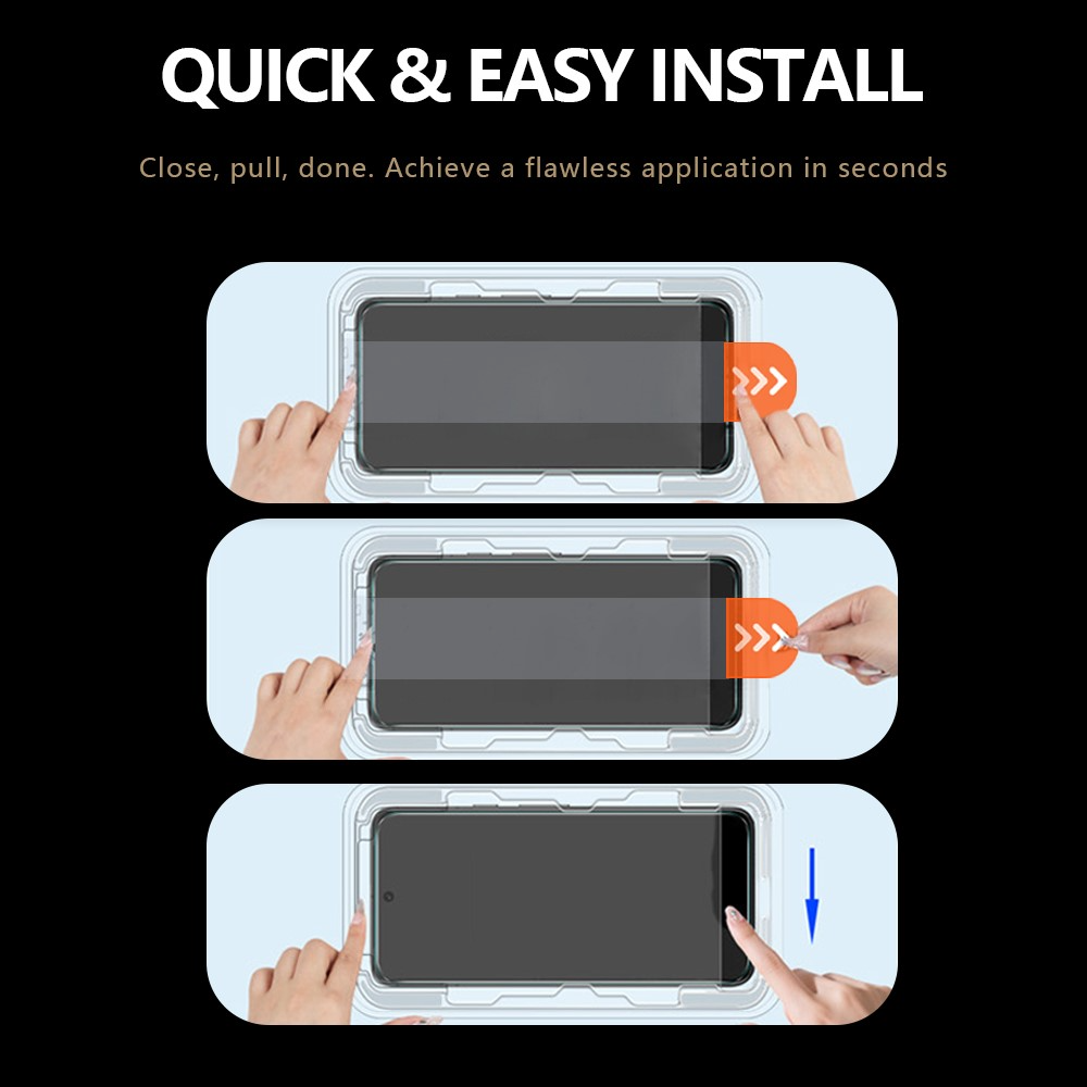 Folie de protectie Ecran Privacy Lereach pentru Xiaomi 17T Pro, Sticla Securizata, Full Glue, Set 2 bucati