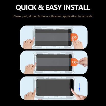 Folie de protectie Ecran Privacy Lereach pentru Xiaomi 17T Pro, Sticla Securizata, Full Glue, Set 2 bucati