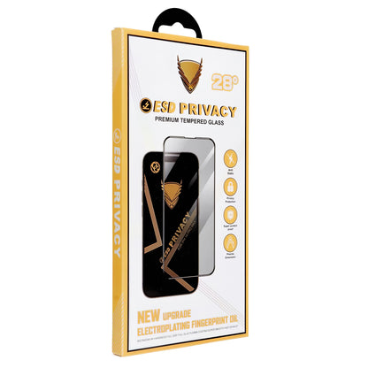 Folie de protectie Ecran Privacy OG Premium pentru Apple iPhone 11 / XR, Sticla Securizata, Full Glue