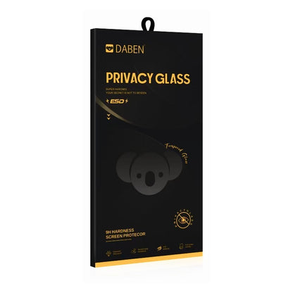 Folie de protectie Ecran Privacy Bear pentru Apple iPhone 17e / 16e / 14 / 13 Pro, Sticla Securizata, Full Glue
