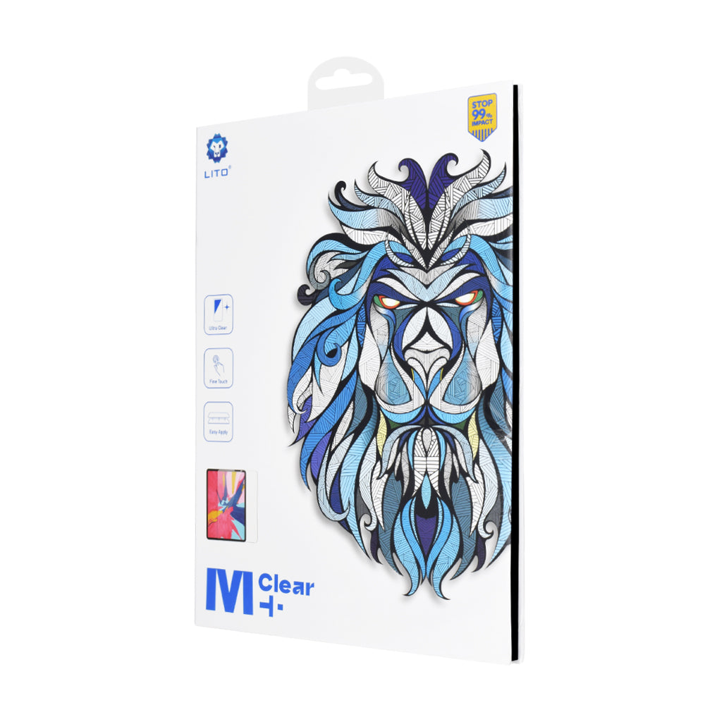Folie de protectie Ecran Clear Lito Classic pentru Apple iPad (2025) / (2022), Sticla Securizata, Full Glue, 2.5D