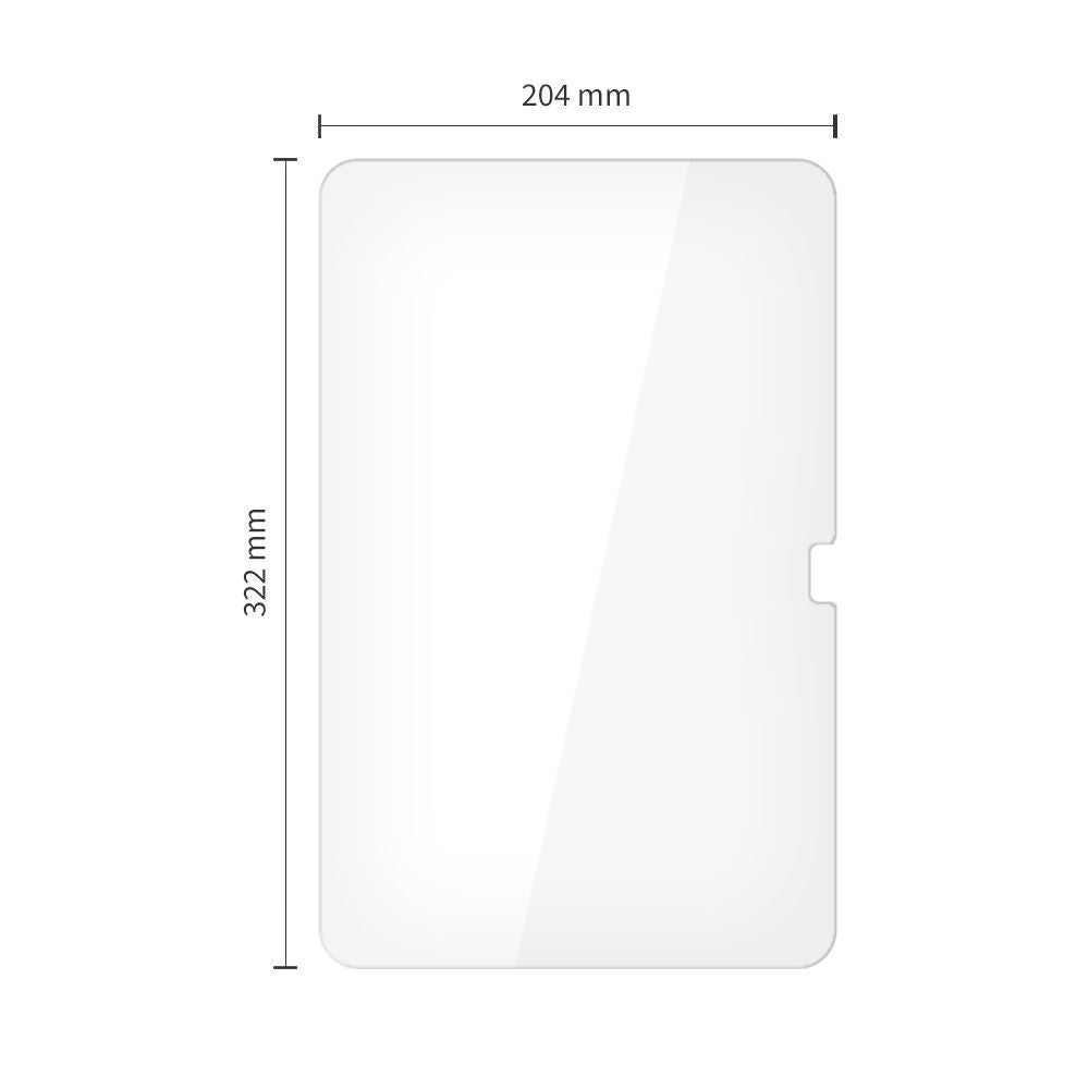 Folie de protectie Ecran Tech-Protect FIT+ pentru Samsung Galaxy Tab S11 Ultra / Tab S10 Ultra, Sticla Securizata, Full Glue, Set 2 bucati, 2.5D