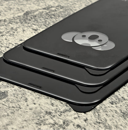 Folie de protectie Ecran Privacy Bear pentru Apple iPhone 17 Pro Max, Sticla Securizata, Full Glue