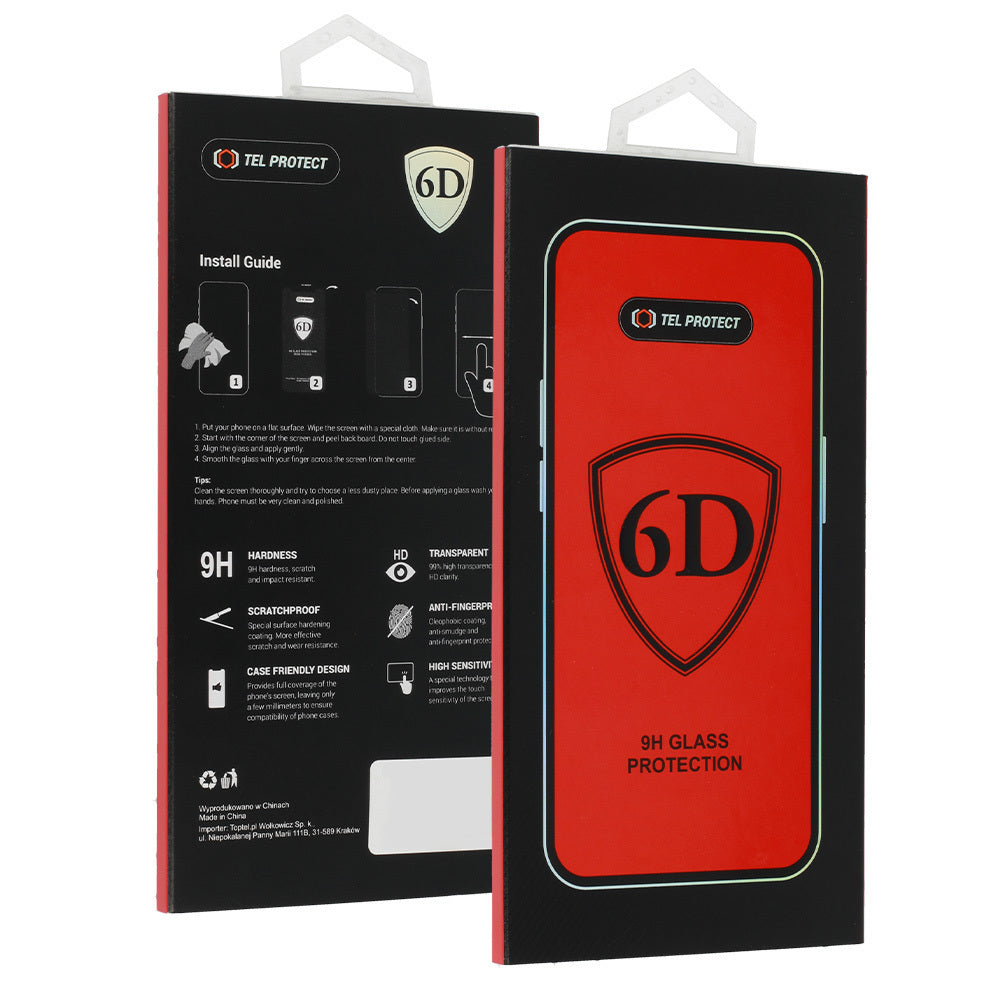 Folie de protectie Ecran OEM pentru Samsung Galaxy S26 Plus S947, Sticla Securizata, Full Glue, 6D, Neagra