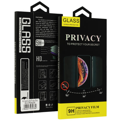 Folie de protectie Ecran Privacy OEM pentru Apple iPhone 17, Sticla Securizata, Full Glue
