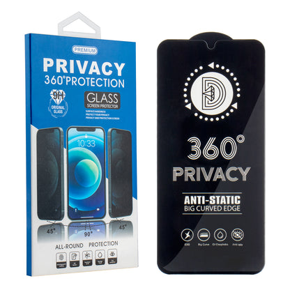 Folie de protectie Ecran Privacy OEM 360 pentru Samsung Galaxy A37 5G, Sticla Securizata, Full Glue