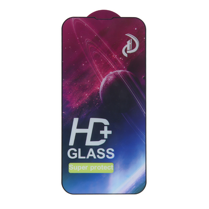 Folie de protectie Ecran OEM pentru Apple iPhone 18 Pro Max / 17 Pro Max, Sticla Securizata, Full Glue, Set 10 bucati, 9D, Neagra