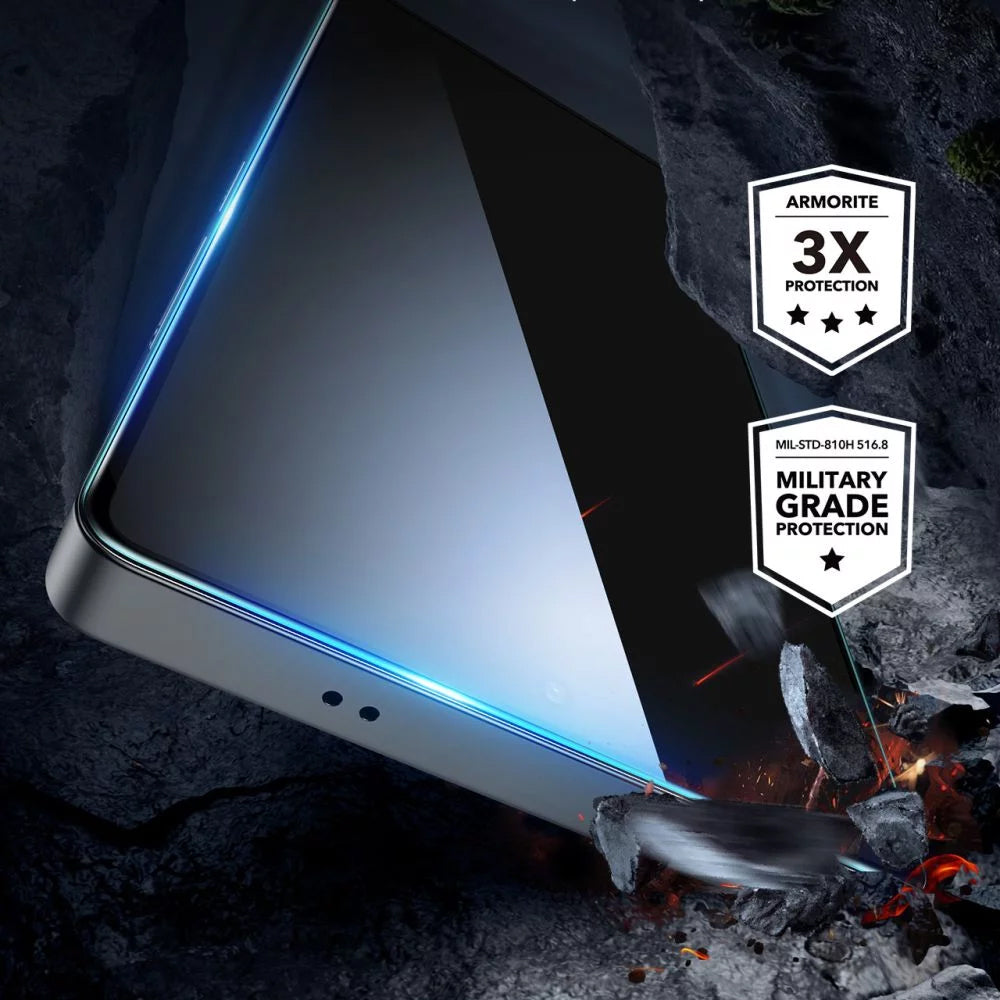 Folie de protectie Ecran ESR pentru Samsung Galaxy S25 Ultra S938, Sticla Securizata, Full Glue, Set 2 bucati