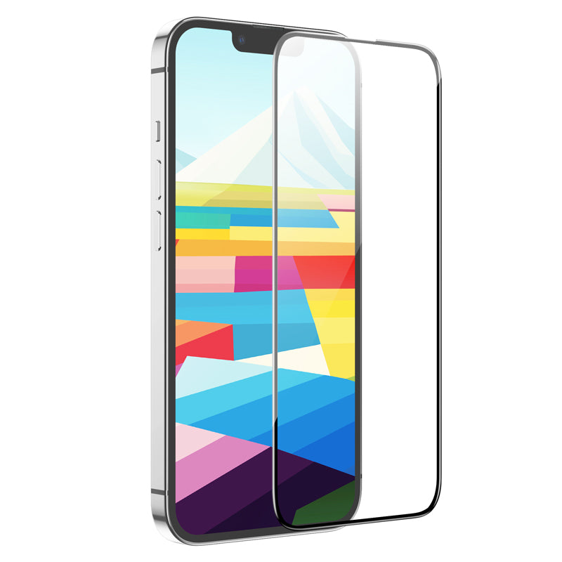 Folie de protectie Ecran HOCO G16 pentru Apple iPhone 16 / 15, Sticla Securizata, Full Glue, 5D, Neagra