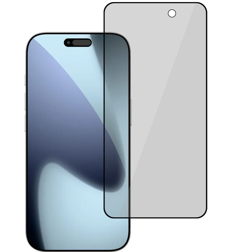 Folie de protectie Ecran Privacy Tel Protect 10X Plus Titanium pentru Apple iPhone 17 Pro, Sticla Securizata, Full Glue