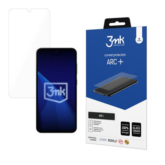 Folie de protectie Ecran 3MK ARC+ pentru Samsung Galaxy S25 S931, Plastic