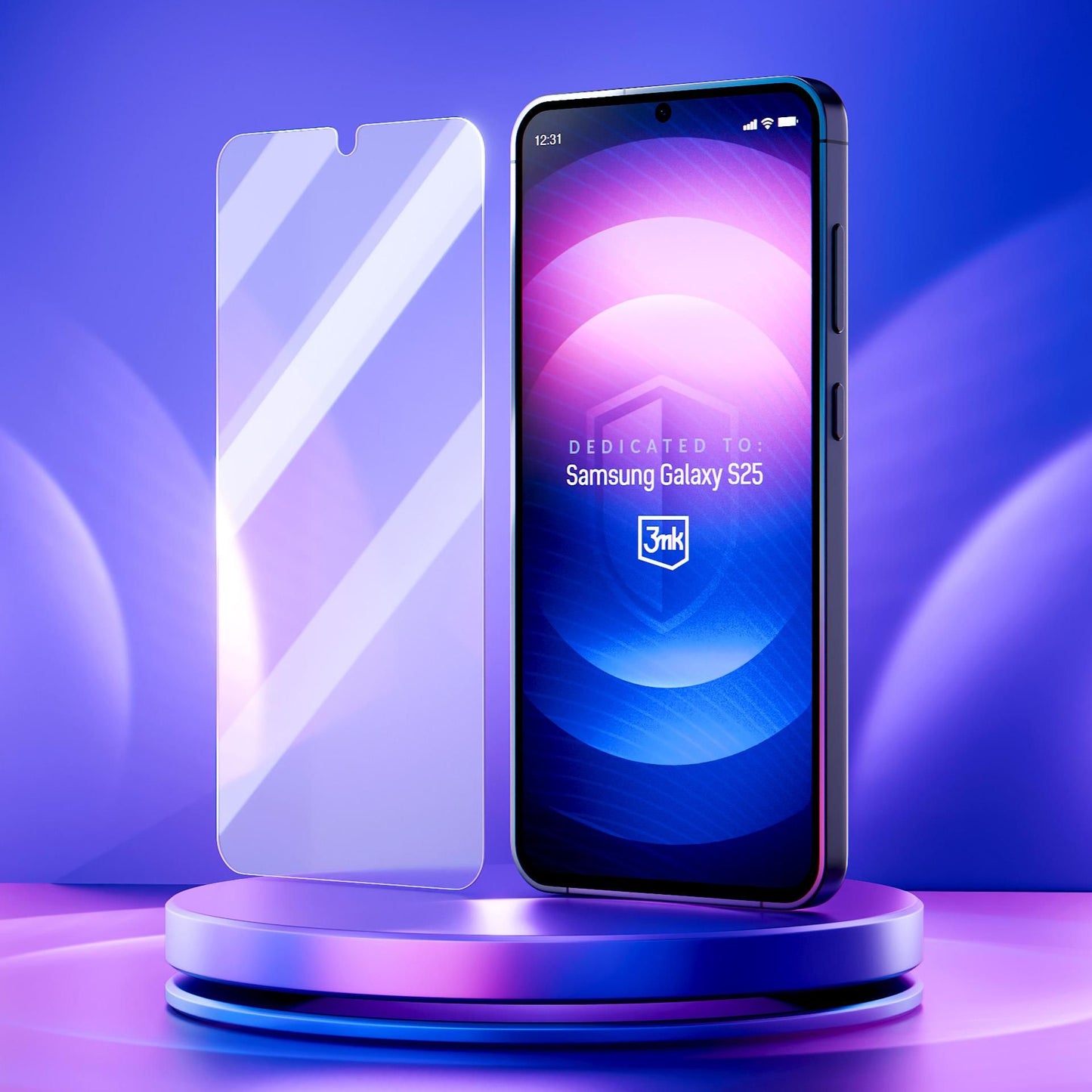 Folie de protectie Ecran 3MK FlexibleGlass Max pentru Samsung Galaxy A52s 5G A528 / A52 5G A526 / A52 A525, Sticla Flexibila, Full Glue, Neagra