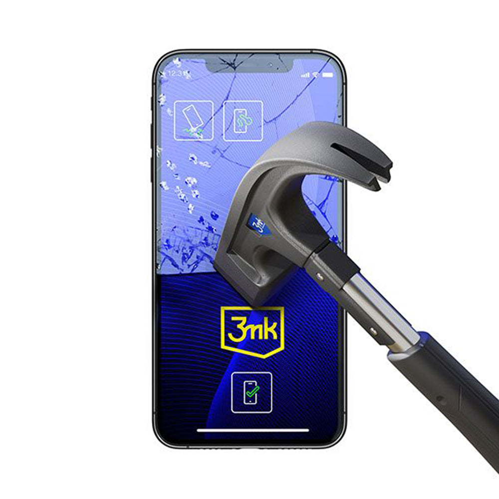 Folie de protectie Ecran 3MK FlexibleGlass pentru Apple iPhone 13, Sticla Flexibila, Full Glue