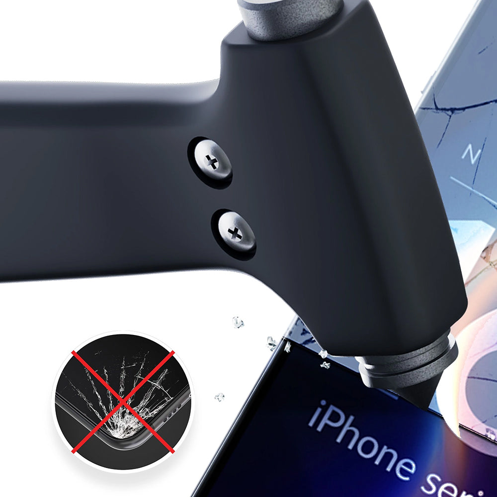 Folie de protectie Ecran 3MK FlexibleGlass pentru Apple iPhone 16 Pro Max, Sticla Flexibila, Full Glue