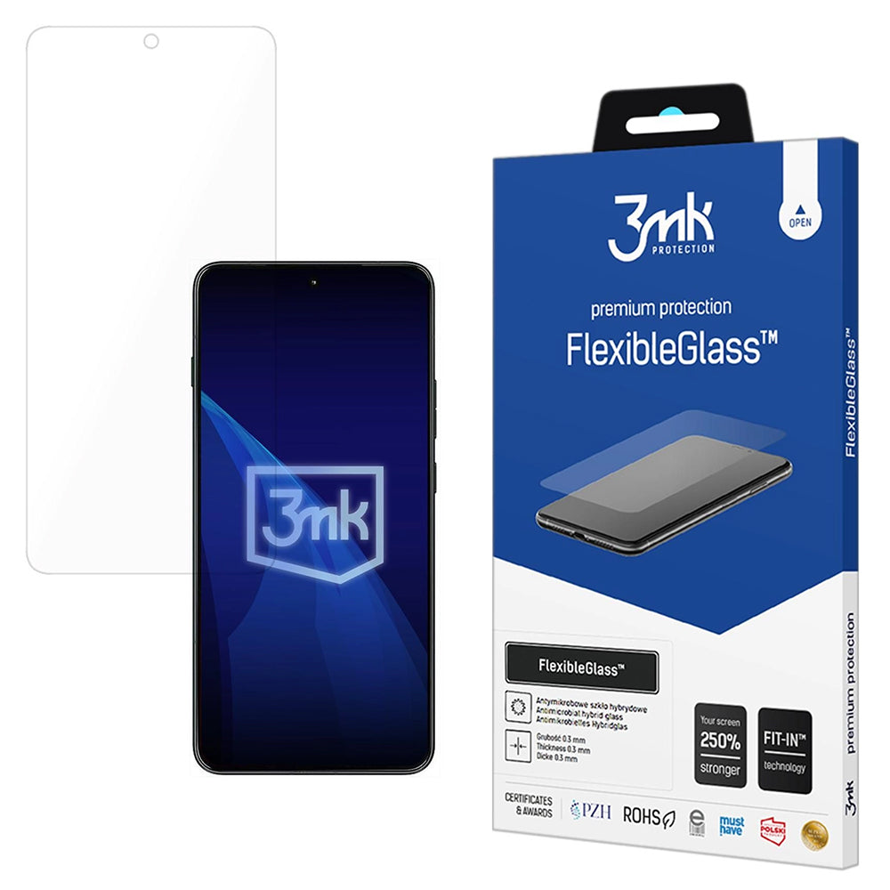 Folie de protectie Ecran 3MK FlexibleGlass pentru Motorola Edge 70 Max, Sticla Flexibila, Full Glue