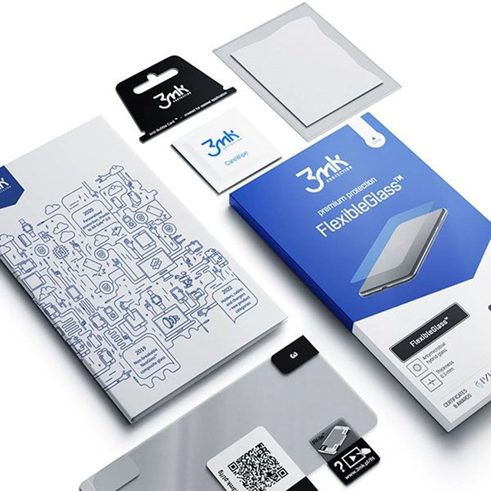 Folie de protectie Ecran 3MK FlexibleGlass pentru OnePlus Nord 3, Sticla Flexibila, Full Glue