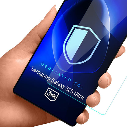 Folie de protectie Ecran 3MK FlexibleGlass pentru Samsung Galaxy S25 Ultra S938, Sticla Flexibila, Full Glue