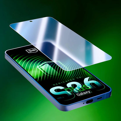 Folie de protectie Ecran 3MK FlexibleGlass pentru Samsung Galaxy S26 Ultra S948, Sticla Flexibila, Full Glue