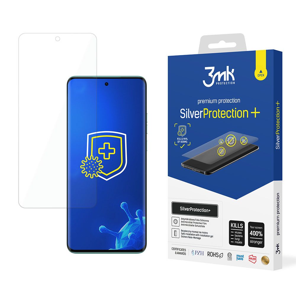 Folie de protectie Ecran 3MK Silver Protect+ pentru Motorola Edge 40 Neo, Plastic