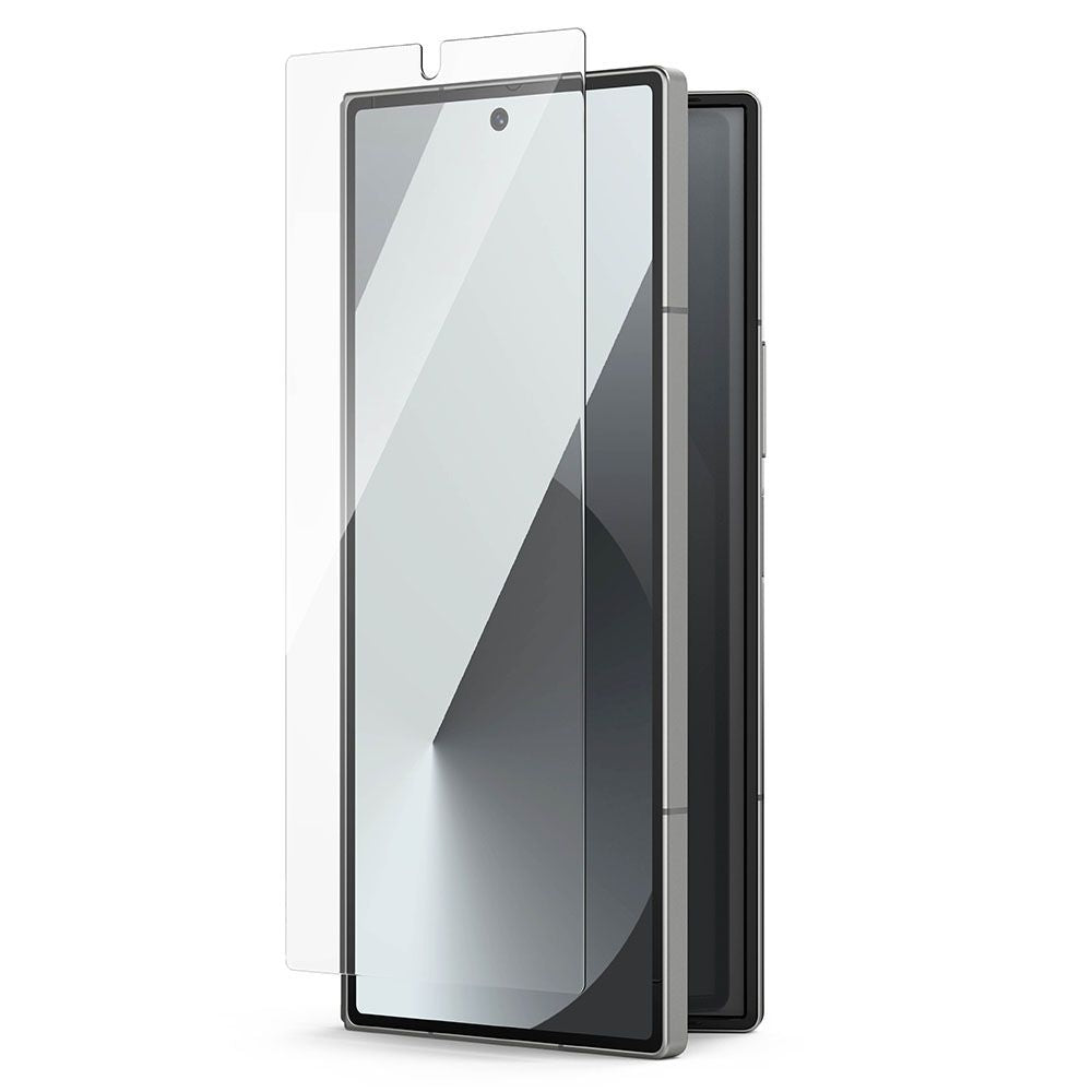 Folie de protectie Ecran Ringke Cover Display pentru Samsung Galaxy Z Fold6 F956, Sticla Securizata, AB Ultra Glue, Set 2 bucati, 2.5D, Ecran Exterior