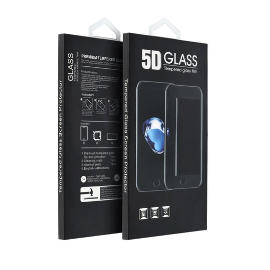Folie de protectie Ecran OEM pentru Honor X9c / Magic7 Lite, Sticla Securizata, Full Glue, 5D, Neagra