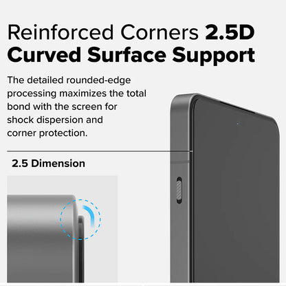 Folie de protectie Ecran Ringke pentru OnePlus 13R, Sticla Securizata, Full Glue, Set 2 bucati