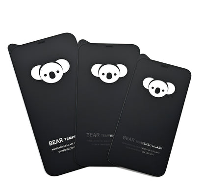 Folie de protectie Ecran Bear HD pentru Samsung Galaxy S25 FE, Sticla Securizata, Full Glue, Neagra