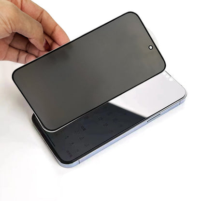 Folie de protectie Ecran Privacy OEM pentru Apple iPhone 17, Sticla Securizata, Full Glue