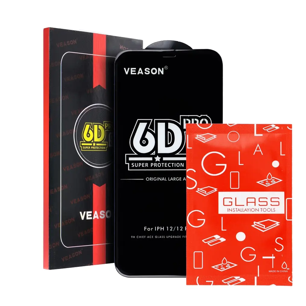 Folie de protectie Ecran Veason PRO pentru Samsung Galaxy A56 A566 / A36 A366, Sticla Securizata, Full Glue, 6D, Neagra