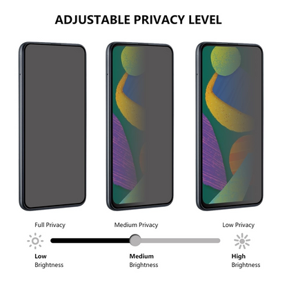 Folie de protectie Ecran Privacy OEM Fingerprint Unlock pentru Xiaomi 17T, Sticla Securizata, Full Glue
