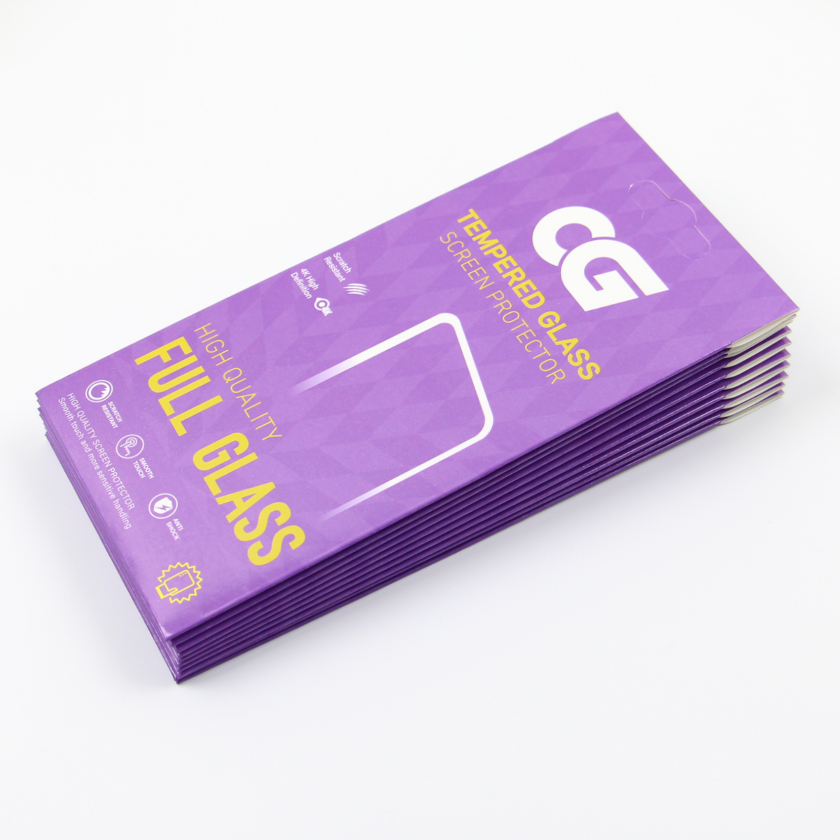 Folie de protectie Ecran OG Premium pentru Samsung Galaxy A57 5G, Sticla Securizata, Full Glue, Set 10 bucati