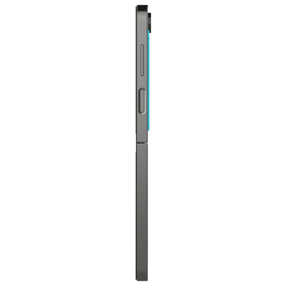 Folie de protectie Ecran Exterior Spigen GlastR EZ FIT pentru Samsung Galaxy Z Flip6 F741, Sticla Securizata, Full Glue, Set 2 bucati AGL07972