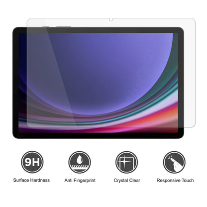 Folie de protectie Ecran Lito Classic pentru Samsung Galaxy Tab S9 FE / Tab S9, Sticla Securizata, Full Glue, 2.5D