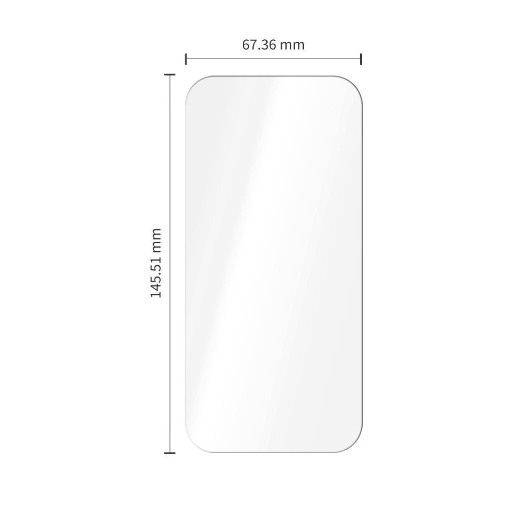 Folie de protectie Ecran Tech-Protect OneTouch pentru Apple iPhone 18 Pro Max / 17 Pro Max, Sticla Securizata, Full Glue, Set 2 bucati, Transparenta