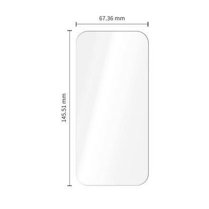 Folie de protectie Ecran Tech-Protect OneTouch pentru Apple iPhone 18 Pro Max / 17 Pro Max, Sticla Securizata, Full Glue, Set 2 bucati, Transparenta