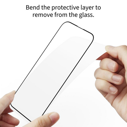Folie de protectie Ecran Tech-Protect FIT+ pentru Motorola Moto G77 / G67, Sticla Securizata, Full Glue, Set 2 bucati, 2.5D, Neagra