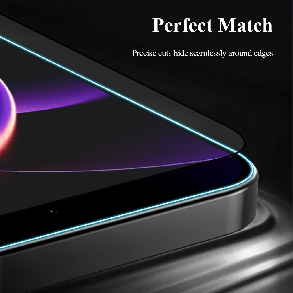 Folie de protectie Ecran Lereach pentru Xiaomi 17T Pro, Sticla Securizata, Full Glue, Neagra