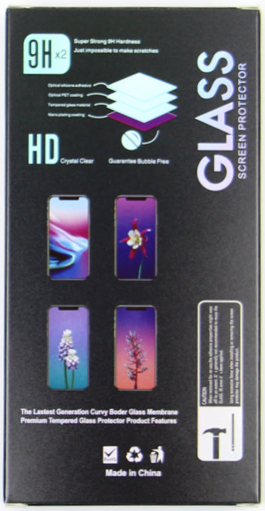 Folie de protectie Ecran OEM pentru Apple iPhone 17e / 16e / 14 / 13 Pro, Sticla Securizata, Full Glue, Set 10 bucati, 6D, Neagra