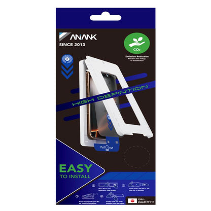 Folie de protectie Ecran Anank 2X Reinforced pentru Apple iPhone 15 Pro, Sticla Securizata, Full Glue, 2.5D, Neagra