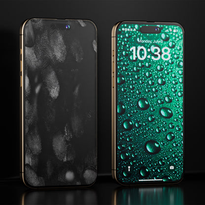 Folie de protectie Ecran Anank 3X Reinforced Invisible pentru Apple iPhone 16 Pro Max, Sticla Securizata, Full Glue, 3D, Neagra