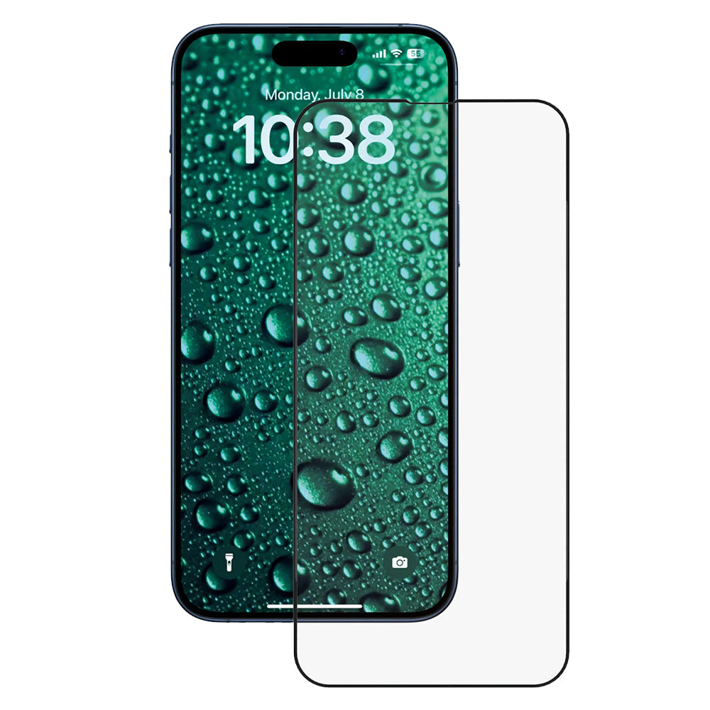 Folie de protectie Ecran Anank 5X Reinforced Invisible pentru Apple iPhone 17 Pro Max, Sticla Securizata, Full Glue, 3D, Neagra