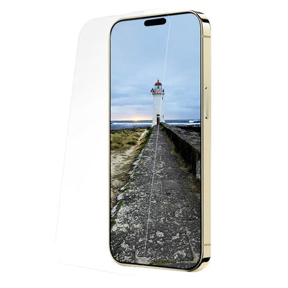 Folie de protectie Ecran Anank pentru Apple iPhone 15 Pro Max, Sticla Securizata, Full Glue, 3D, Set 10 bucati