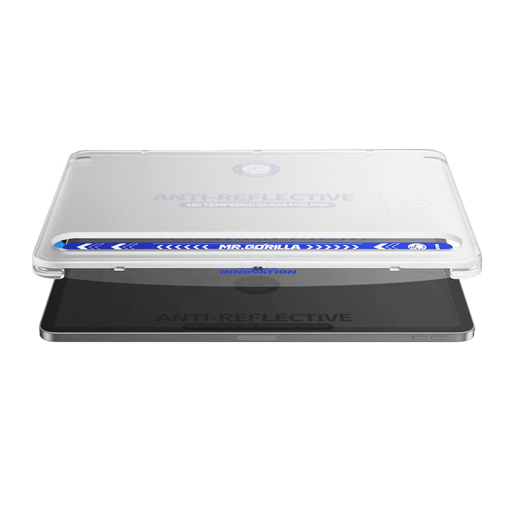 Folie de protectie Ecran Blueo Anti-Reflective HD Applicator Pro pentru Apple iPad Pro 13 (2024), Sticla Securizata, Full Glue
