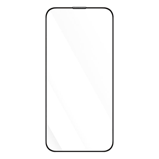Folie de protectie Ecran Blueo Anti-Reflective HD pentru Apple iPhone 17e / 16e / 14 / 13 Pro, Sticla Securizata, Full Glue, Neagra