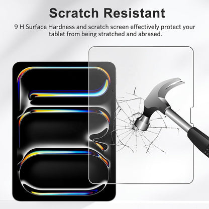 Folie de protectie Ecran Blueo HD pentru Apple iPad mini (2024) / mini (2021), Sticla Securizata, Full Glue