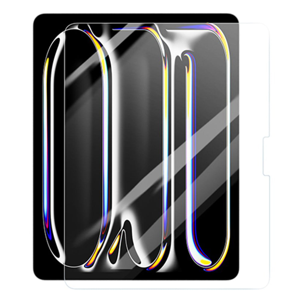 Folie de protectie Ecran Blueo HD pentru Apple iPad Pro 11 (2024), Sticla Securizata, Full Glue