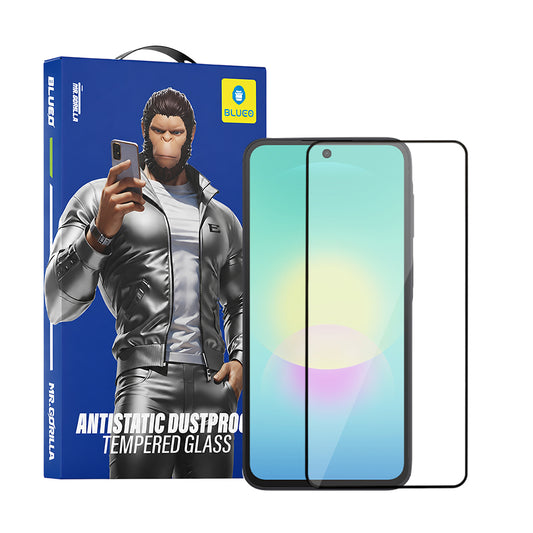 Folie de protectie Ecran Blueo HD pentru Samsung Galaxy A27 5G / A57 5G / A37 5G, Sticla Securizata, Full Glue, 2.5D, Neagra