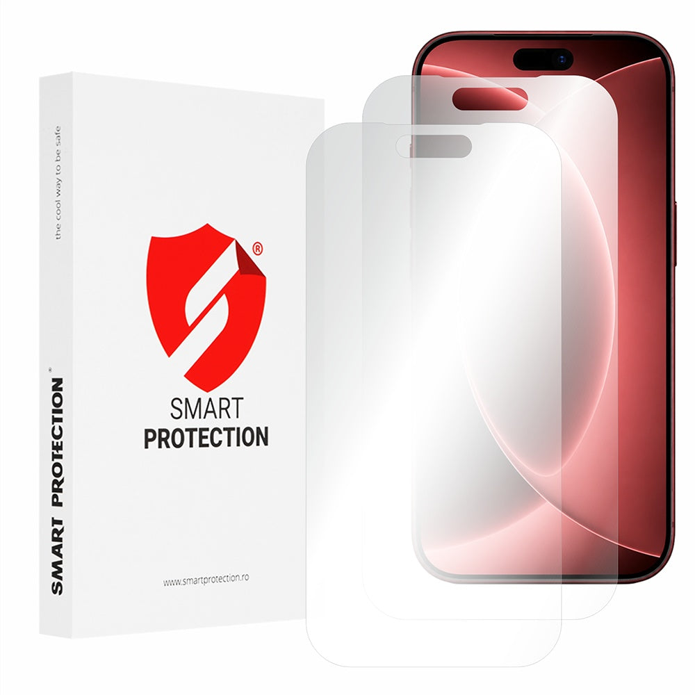 Folie de protectie Ecran Smart Protection Premium Classic pentru Apple iPhone 18 Pro Max, Plastic, Set 2 bucati